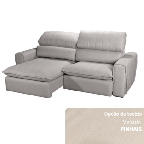 Sofá Nord Retrátil e Reclinável - 3 Opções de Largura - comprar online