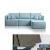 Imagem do Sofá Lily 04 Lugares + Chaise - 3 Opções de Largura