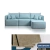 Sofá Lily 04 Lugares + Chaise - 3 Opções de Largura - loja online