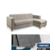 Sofá Serra c/ Chaise Fixa - 2,13 - loja online