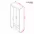 Armário Maitê 3 portas de abrir - 81 cm na internet