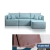 Imagem do Sofá Lily 04 Lugares + Chaise - 3 Opções de Largura