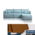 Sofá Lily 04 Lugares + Chaise - 3 Opções de Largura - loja online