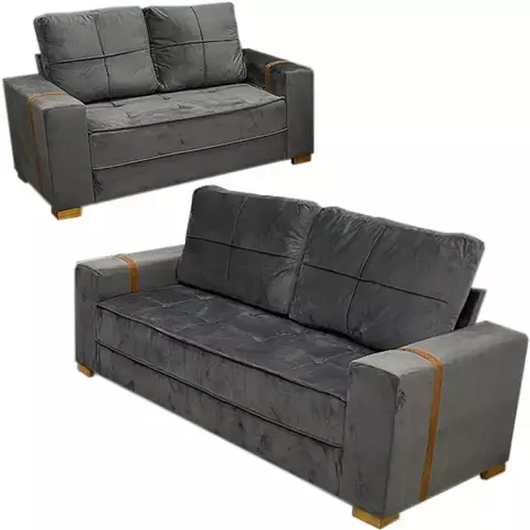 Conjunto de Sofás 2 e 3 lugares Irlanda