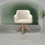 Poltrona Amanda - Imbuia Mel - comprar online