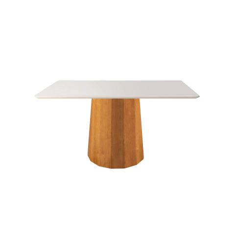 Mesa Camboja com Tampo Laqueado Quadrada - comprar online