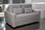 Sofá-Cama Nice Casal c/ almofadas soltas - 1,63 m / Pé - Imbuia Mel - comprar online