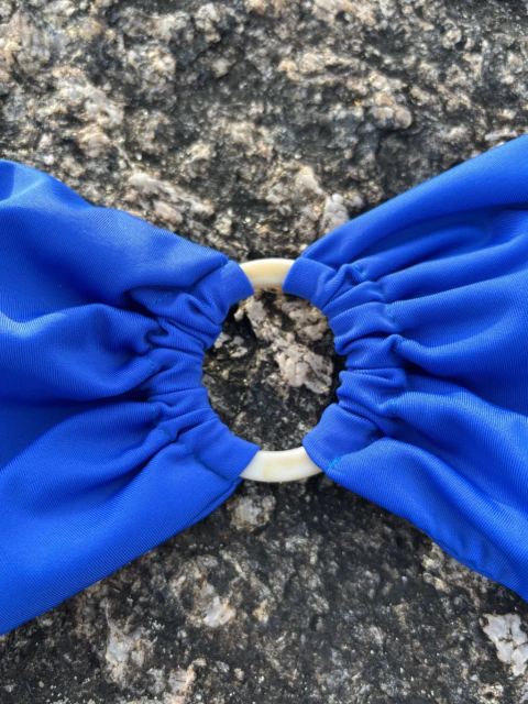 top orla azul anil - comprar online