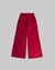calça vermelha pantalona