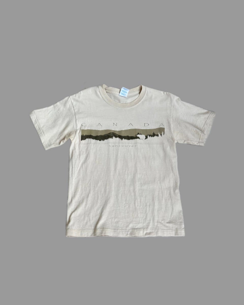 camiseta canada tag gildan