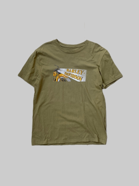 camiseta verde harley