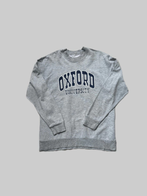 moletom cinza oxford