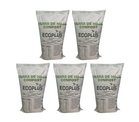 5 Sacos de tierra de hojas compost - comprar en línea