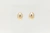Brinco oval Dourado