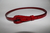 Cinto fino vermelho Cherry