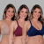 Kit 3 Sutiã Plus Size Alças Reforçadas