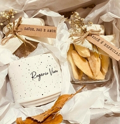 Combo Xicara, Cappuccino e Biscoito