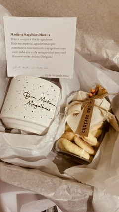 Xícara Poá com Biscoitos - comprar online