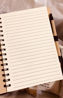 Caderno Kraft - comprar online