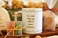 Combo Caneca Raminhos e Biscoitos - comprar online