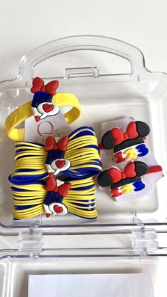Kit Maletinha escolar + Laços - Qlaço