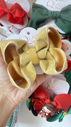 Laçarote Veludo Glitter - comprar online