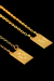 ESCAPULÁRIO CARTIE ESTRELA DE DAVI - 70CM - 2MM - PINGENTE 1,4x1,1CM - BANHADO A OURO 18K