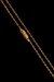 CORRENTE CADEADO FECHO GAVETA – 2MM – 6G – 70CM OU 60CM + PINGENTE CRUZ J.C – 2,0 X 1,2 CM - BANHADO A OURO 18K na internet