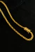 CORRENTE CADEADO DUPLA - 3,5MM - 16,25G - FECHO TRAVA DUPLA MARCAÇÃO 750 - 70CM OU 60CM - BANHADO A OURO 18K