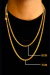 CORRENTE CADEADO DUPLA - 3,5MM - 16,25G - FECHO TRAVA DUPLA MARCAÇÃO 750 - 70CM OU 60CM - BANHADO A OURO 18K - loja online