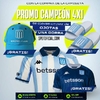 PROMO RE CAMPEON | OFERTA 4X1 | CAMISETA TITULAR + ALTERANTIVA + OJOTAS Y GORRA DE REGALO!