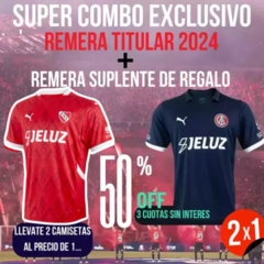 ¡¡CAMISETA DE INDEPENDIENTE nueva 2025 + CAMISETA SUPLENTE DE REGALO!!
