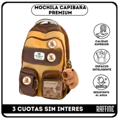 Imagen de Mochila Capibara Espaciosa Premium (en tendencia) + envio gratis