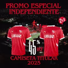 CAMISETA TITULAR INDEPENDIENTE ¡OFERTA 2X1! + envio gratis