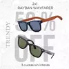 ¡OFERTA EXCLUSIVA! 2x1 EN LENTES RAY-BAN WAYFARER + de regalo ojotas adilette importadas + envio gratis