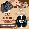 ¡¡OFERTA 2X1!! SHORT DE BAÑO THE NORTH FACE Y DE REGALO OJOTAS ADIDAS (IMPORTADO) + ENVIO GRATIS