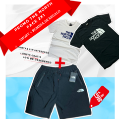 ¡¡PROMO 2X1!! SHORT + REMERA DE REGALO THE NORTH FACE (IMPORTADOS)+ ENVIO GRATIS