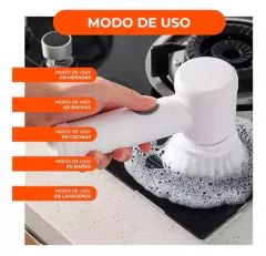 EcoClean PRO!! -Cepillo Limpiador Electrico Recargable 5 en 1 + Envio Gratis