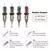 Agulhas Emalla - adicionais, cartucho de tatuagem, cinza, rl, rs, m1, cm, esterilizadas - comprar online
