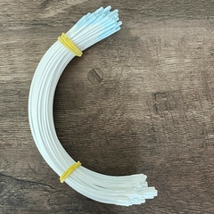 Imagem do Arco duplo de metal, 50 pares-(pacote com 10)