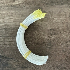 Arco duplo de metal, 50 pares-(pacote com 10)