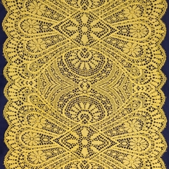 RENDA DELICATE 177 (Kg) - 19 CM LARGURA - 90% POLIAMIDA 10% ELASTANO - Evelin Tecidos