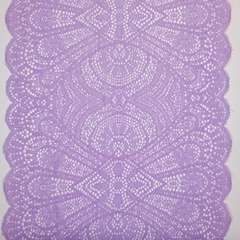 RENDA DELICATE 177 (Kg) - 19 CM LARGURA - 90% POLIAMIDA 10% ELASTANO