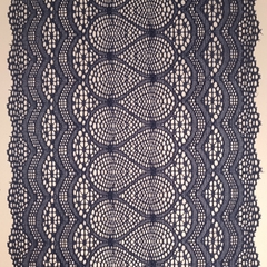 Renda Delicate 105 (Kg), 19 cm de largura , 90% Poliamida 10 % Elastano - Evelin Tecidos