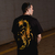 Camiseta "Golden Scorpion" | Black na internet