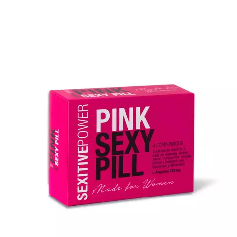 Pink Sexy Pill para la mujer 4 capsulas