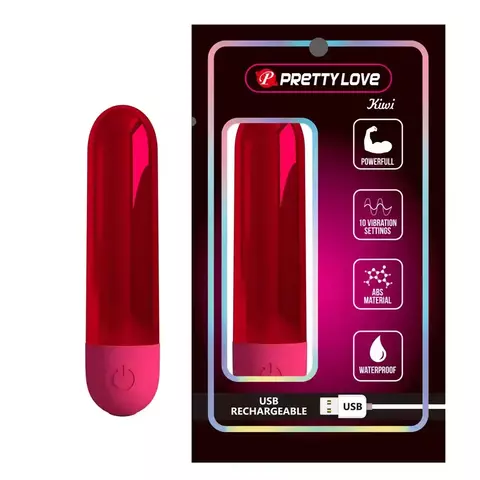 Bala Vibradora Clitoris Recargable Pretty Love Kiwi - comprar online