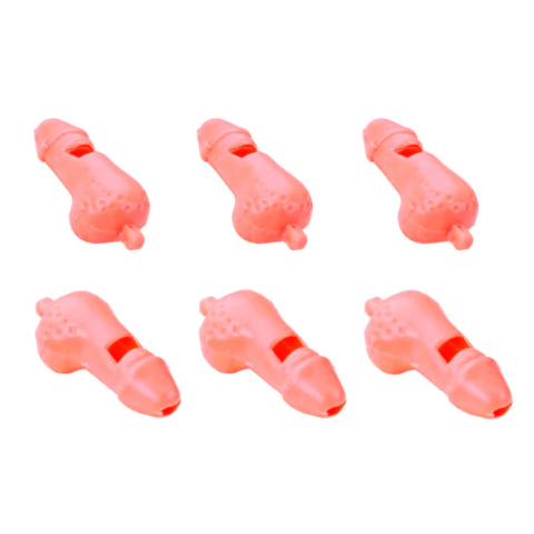 Cotillon Para Fiestas Silbato Pene X 6 Unidades