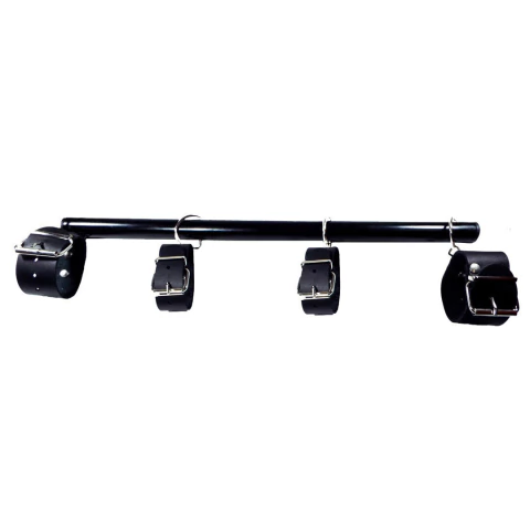 Cepo Inmovilizador De Hierro Esposas Y Tobilleras De Cuero