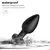 Plug Anal Silicona Vibrador Con Control Remoto Recargable - comprar online
